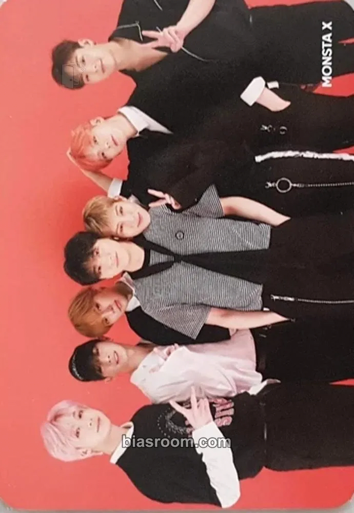 2018 World Tour - The Connect Photocard - MONSTA X - MONSTA X K-pop photocard
