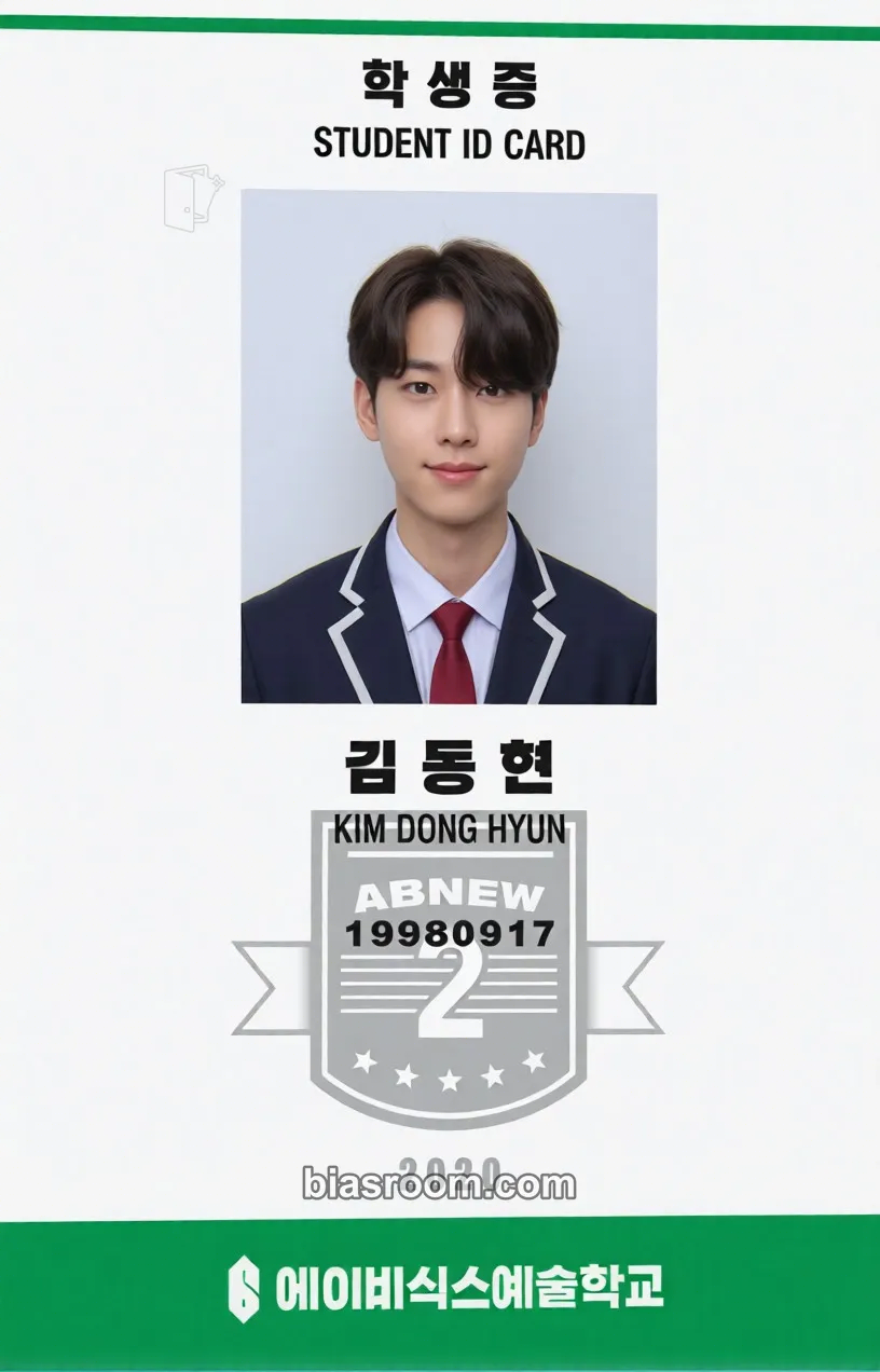 Donghyun ABNEW Fanclub 2nd Official Fankit Photocard - AB6IX - AB6IX K-pop photocard