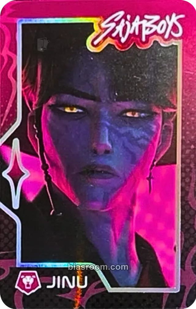KPop Demon Hunters - Jinu - Seoul Pop-Up Event trading card holographic (hologram) special version