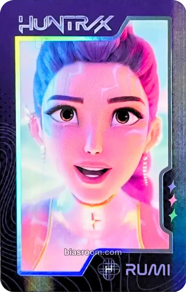 KPop Demon Hunters - Rumi - Seoul Pop-Up Event trading card special version holographic (hologram)