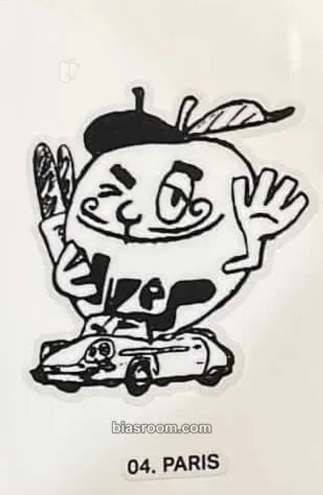 Yves - Yves - YVES APPLE CINNAMON CRUNCH TOUR Event merch inclusion sticker online tour merch
