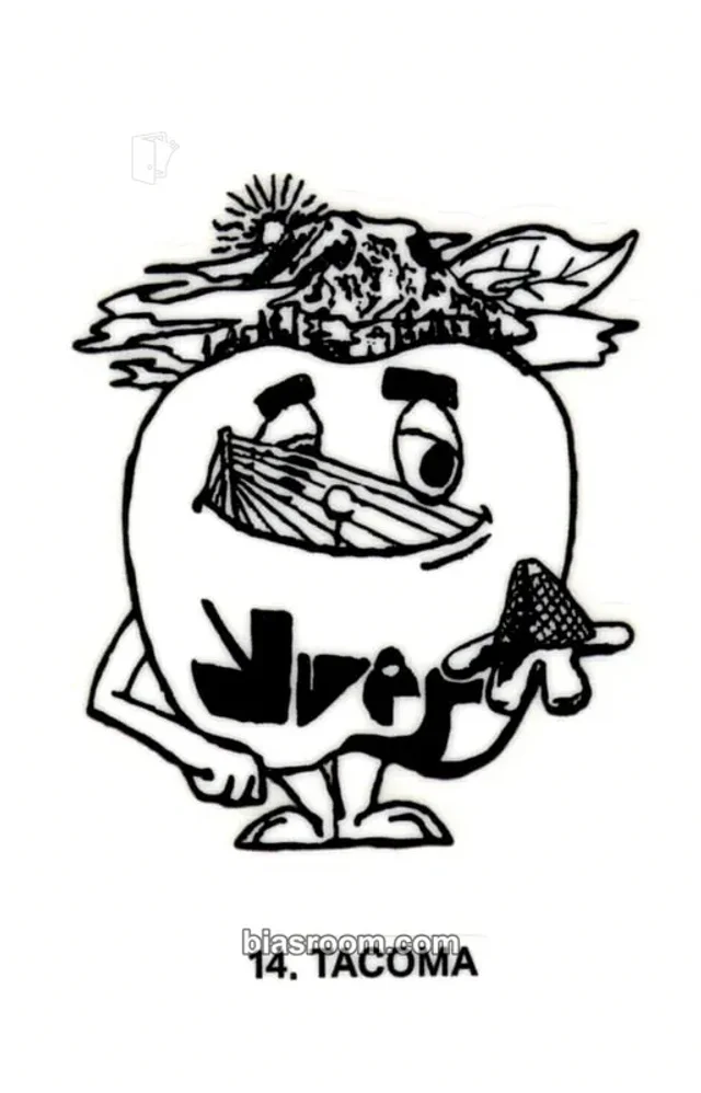 Yves - Yves - YVES APPLE CINNAMON CRUNCH TOUR Event merch inclusion sticker online tour merch