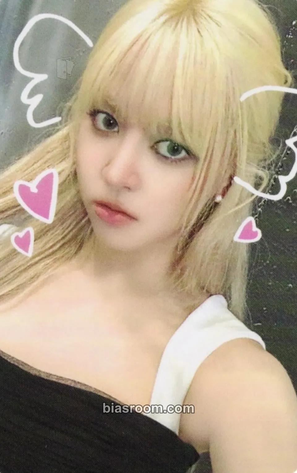 Lily Blue Valentine Photocard - NMIXX - NMIXX K-pop photocard