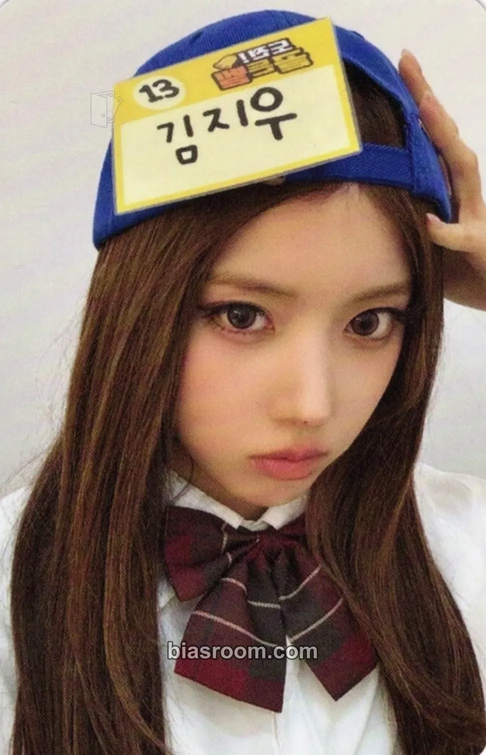 Jiwoo Blue Valentine Photocard - NMIXX - NMIXX K-pop photocard