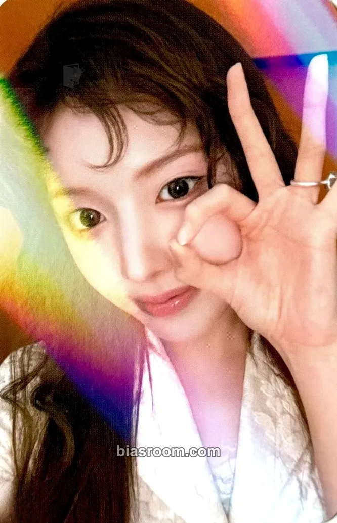 Jiwoo Blue Valentine Photocard - NMIXX - NMIXX K-pop photocard