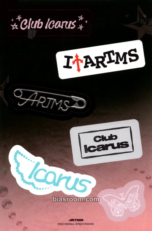 Club Icarus Photocard - ARTMS - ARTMS K-pop photocard