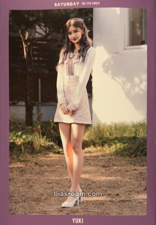 Yuki SATURDAY Only You K-pop photocard