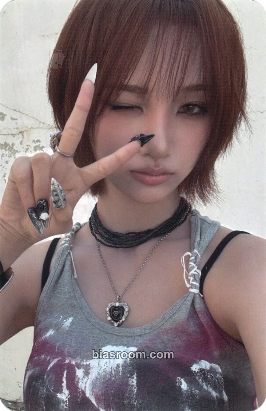 Sasha sweet tang Photocard - ifeye - ifeye K-pop photocard
