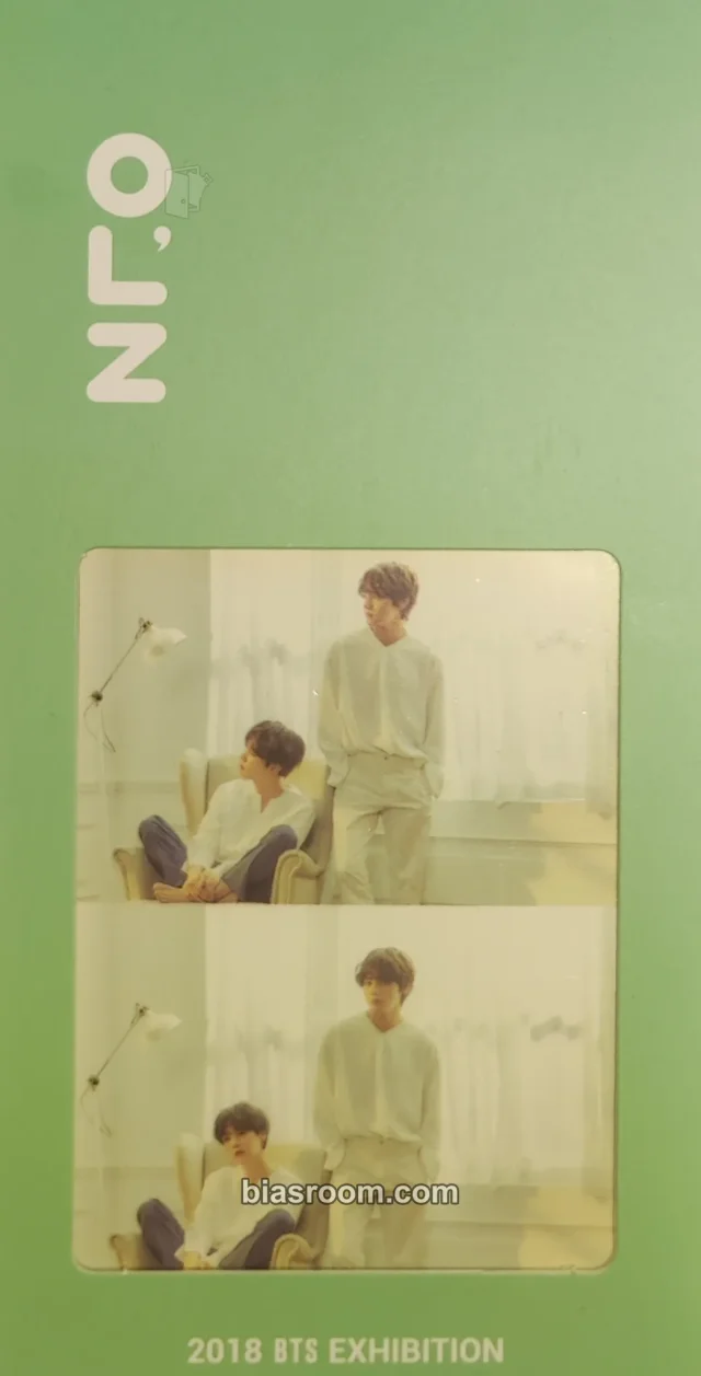 BTS - V & SUGA - BTS EXHIBITION: 24/7 = Serendipity (오,늘) Event bookmark exhibition EX815