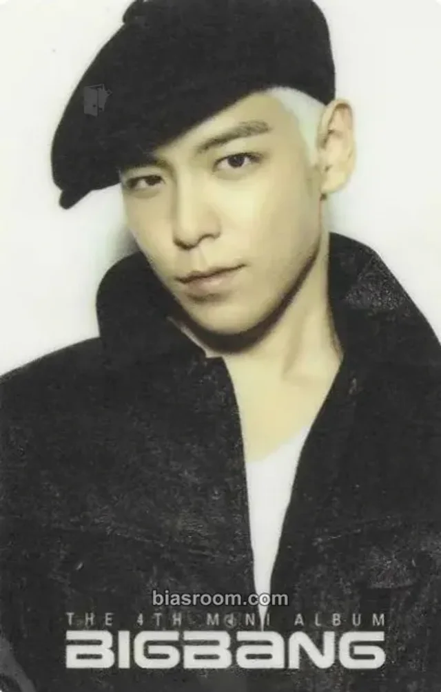 BIGBANG - T.O.P - Tonight Album album photocard
