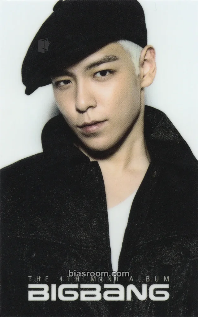 BIGBANG - T.O.P - Tonight Album album photocard