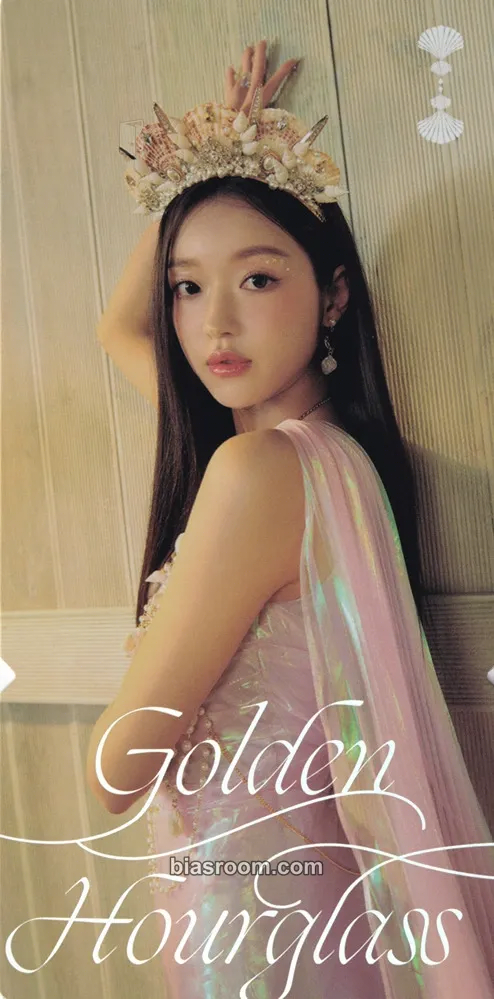 YooA Golden Hourglass Photocard - OH MY GIRL - OH MY GIRL K-pop photocard