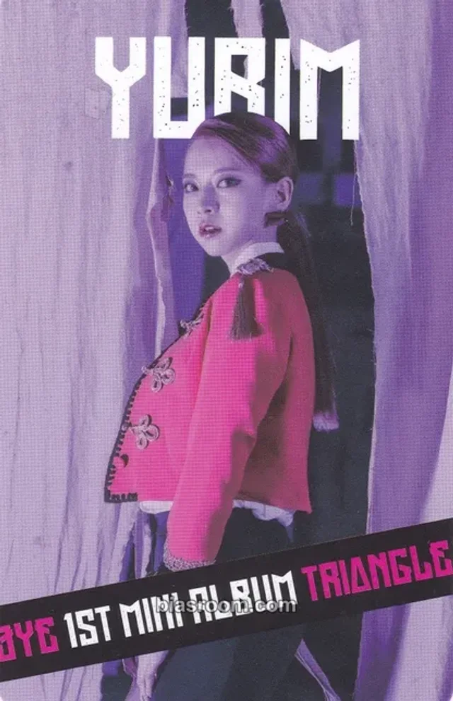 3YE - Yurim - Triangle Album album photocard A version