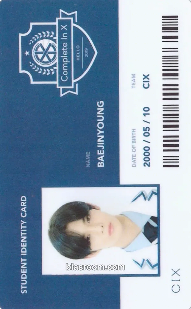 Jinyoung HELLO Chapter 2. Hello, Strange Place Photocard - CIX - CIX K-pop photocard
