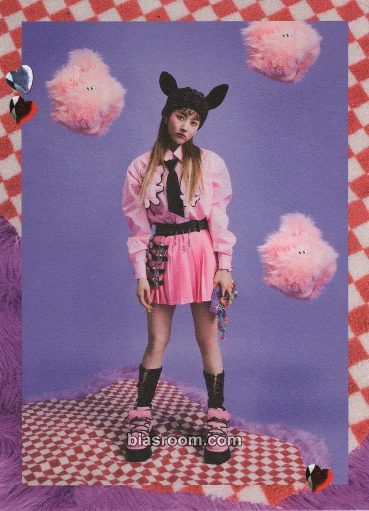 Sieun Teddy Bear Photocard - STAYC - STAYC K-pop photocard