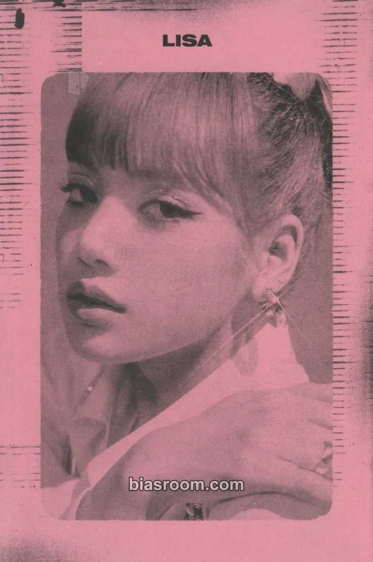 Lisa KILL THIS LOVE Photocard - BLACKPINK - BLACKPINK K-pop photocard