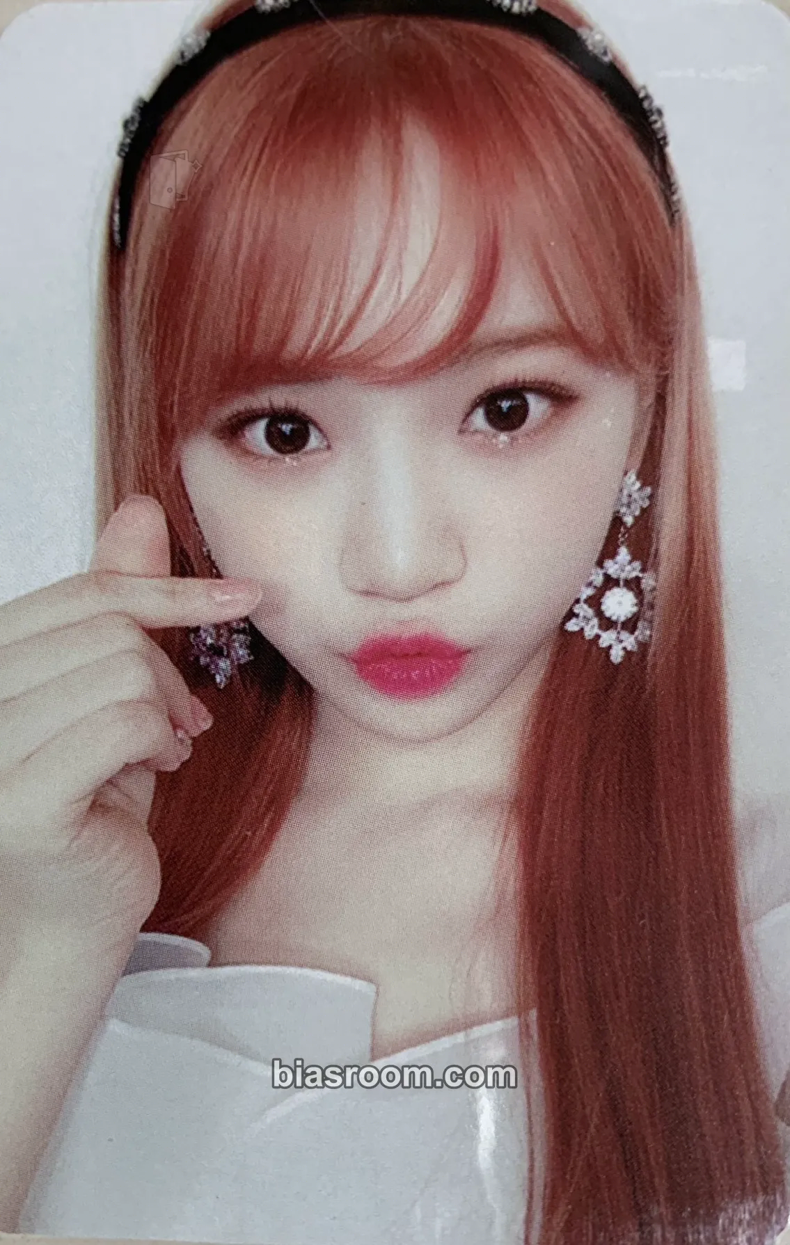 Kim Chaewon HEART*IZ Photocard - IZ*ONE - IZ*ONE K-pop photocard