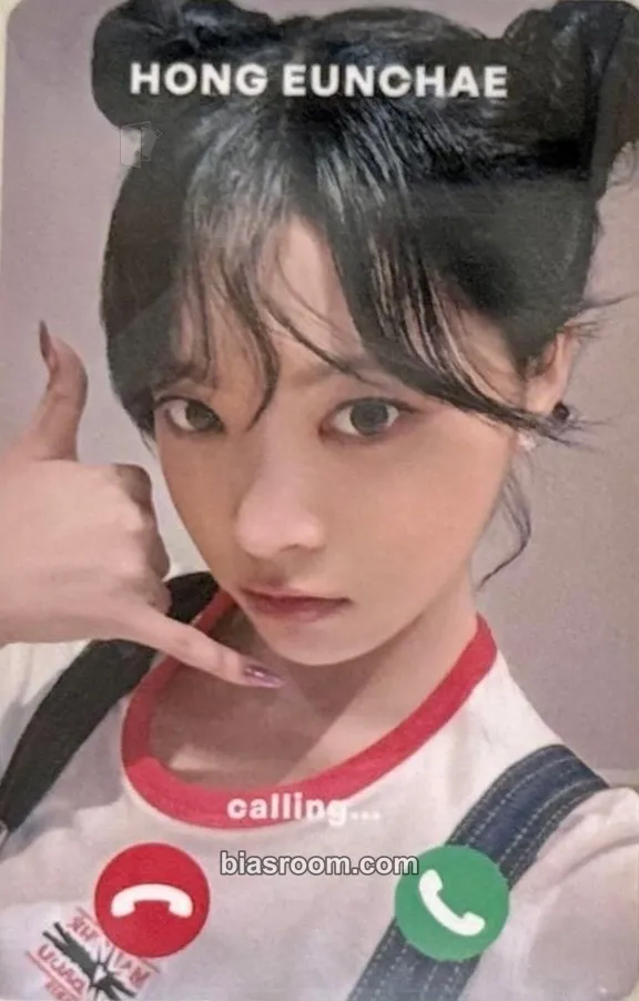 Hong Eunchae CRAZY Photocard - LE SSERAFIM - LE SSERAFIM K-pop photocard