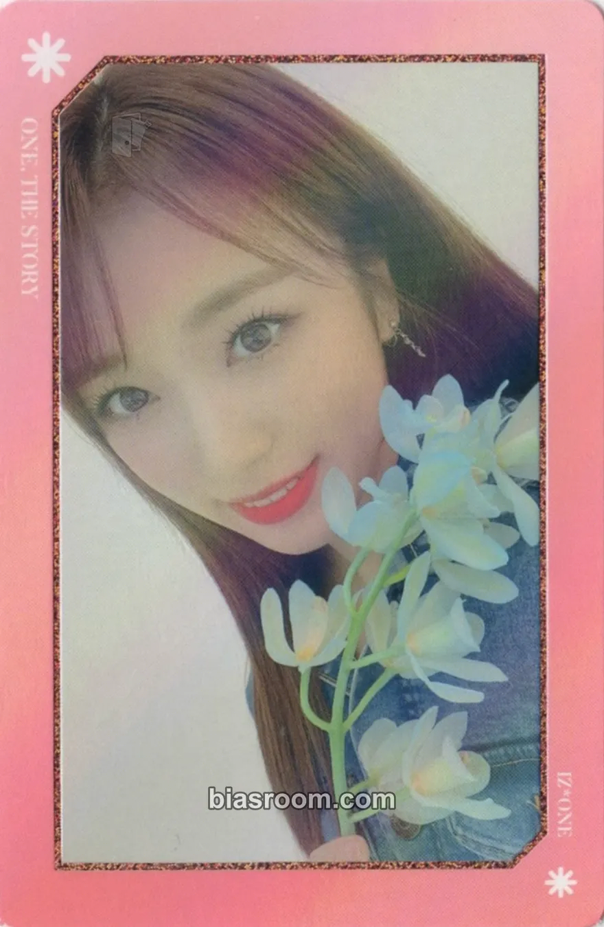 Nako ONE, THE STORY Photocard - IZ*ONE - IZ*ONE K-pop photocard