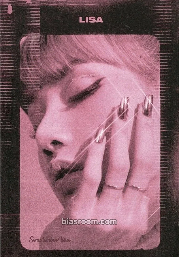 Lisa KILL THIS LOVE Photocard - BLACKPINK - BLACKPINK K-pop photocard