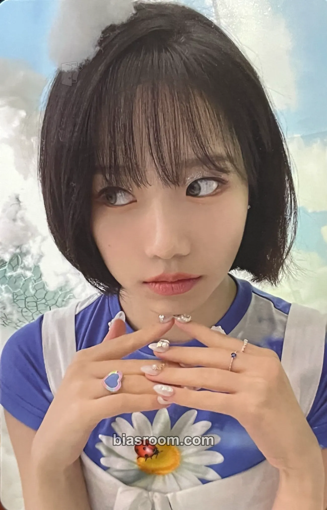 Jo Yuri GLASSY Photocard - Jo Yuri K-pop photocard