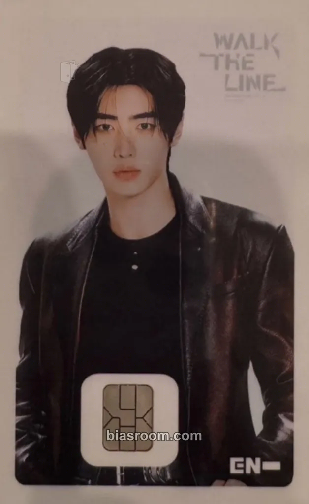 Sunghoon 'WALK THE LINE' World Tour Photocard - ENHYPEN - ENHYPEN K-pop photocard