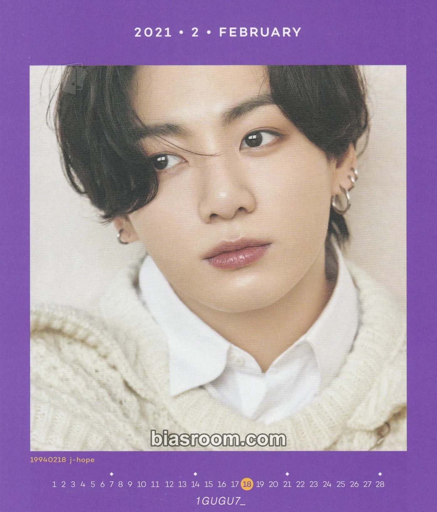 Jungkook D'ICON Vol. 10 Photocard - BTS - BTS K-pop photocard