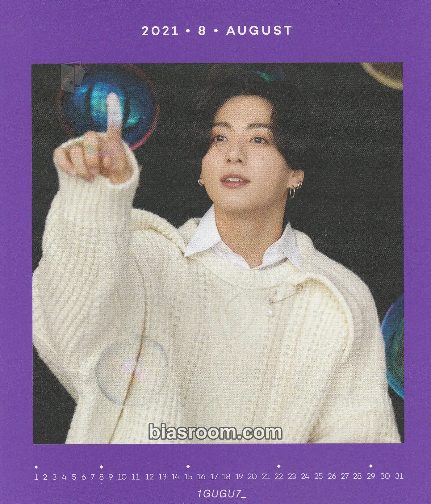 Jungkook D'ICON Vol. 10 Photocard - BTS - BTS K-pop photocard