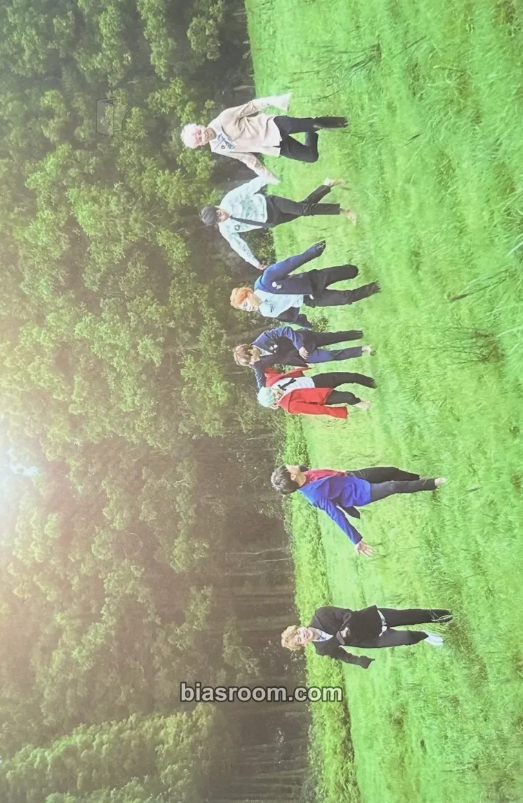 Piano Sheet Music Photocard - BTS - BTS K-pop photocard