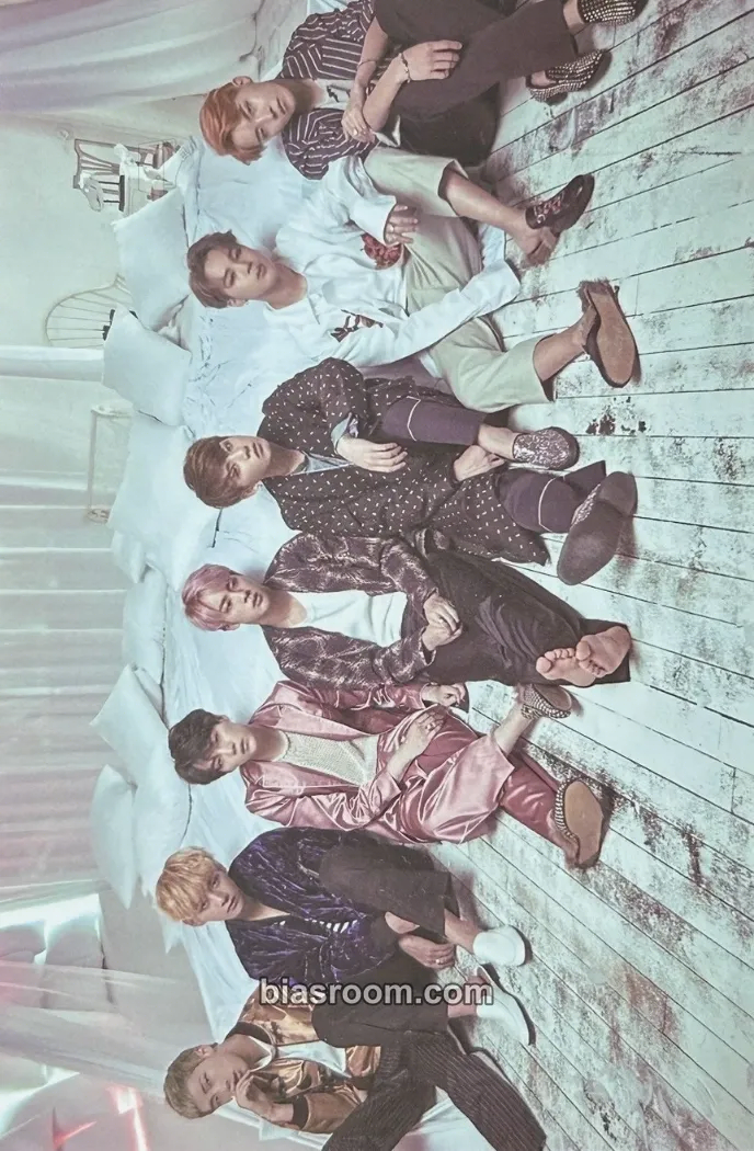 Piano Sheet Music Photocard - BTS - BTS K-pop photocard