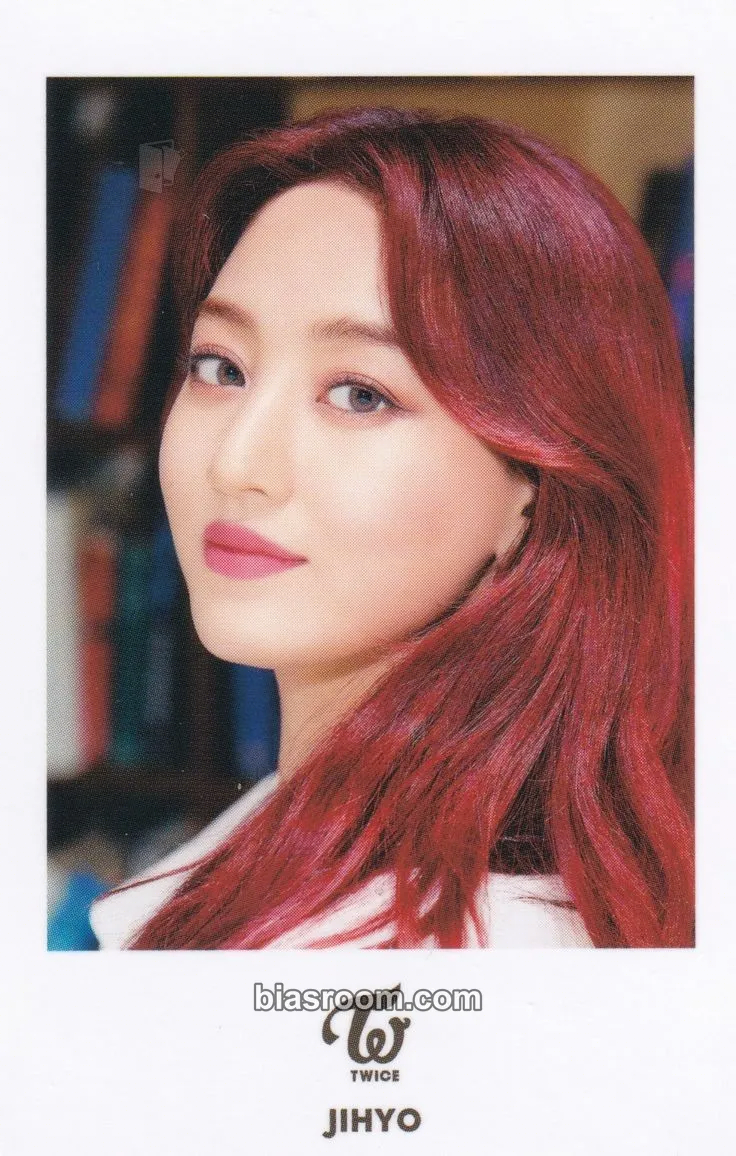 Jihyo BETTER Photocard - TWICE - TWICE K-pop photocard