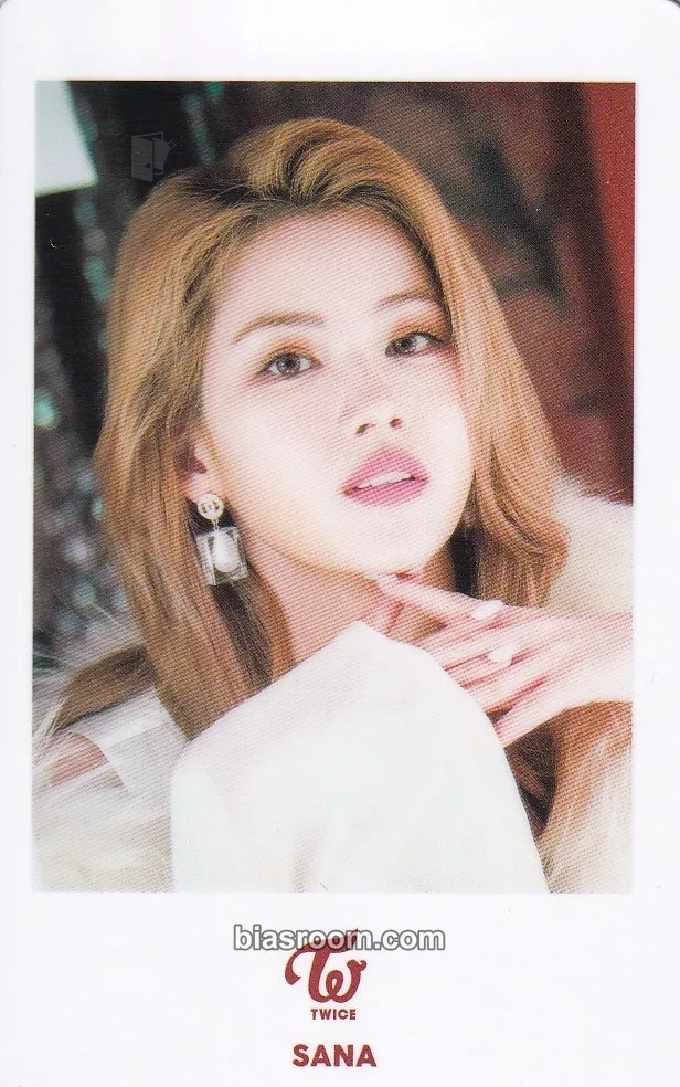 Sana Perfect World Photocard - TWICE - TWICE K-pop photocard