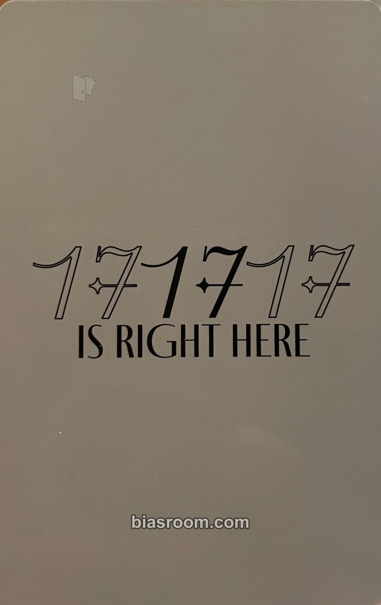 The8 17 IS RIGHT HERE Photocard - SEVENTEEN | Bias Room