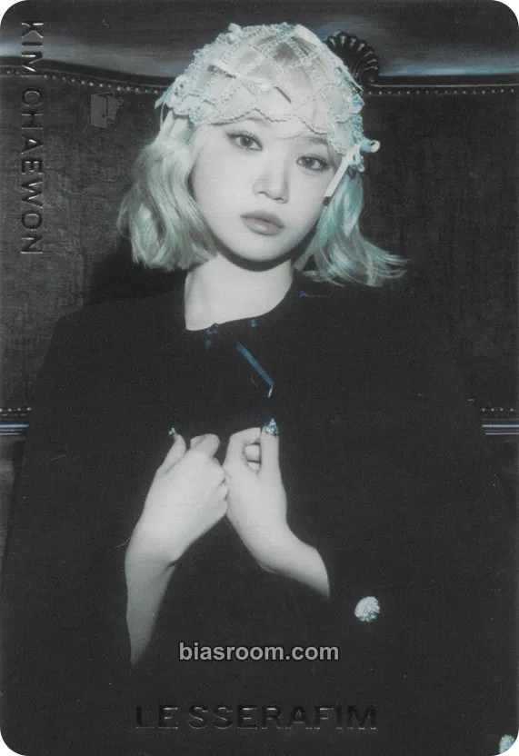 Kim Chaewon Bandai Namco Wafers x Le Sserafim Photocard - LE SSERAFIM - LE SSERAFIM K-pop photocard