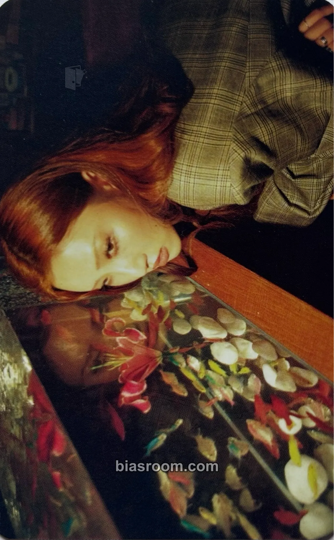 Hwasa BLUE;S Photocard - MAMAMOO - MAMAMOO K-pop photocard