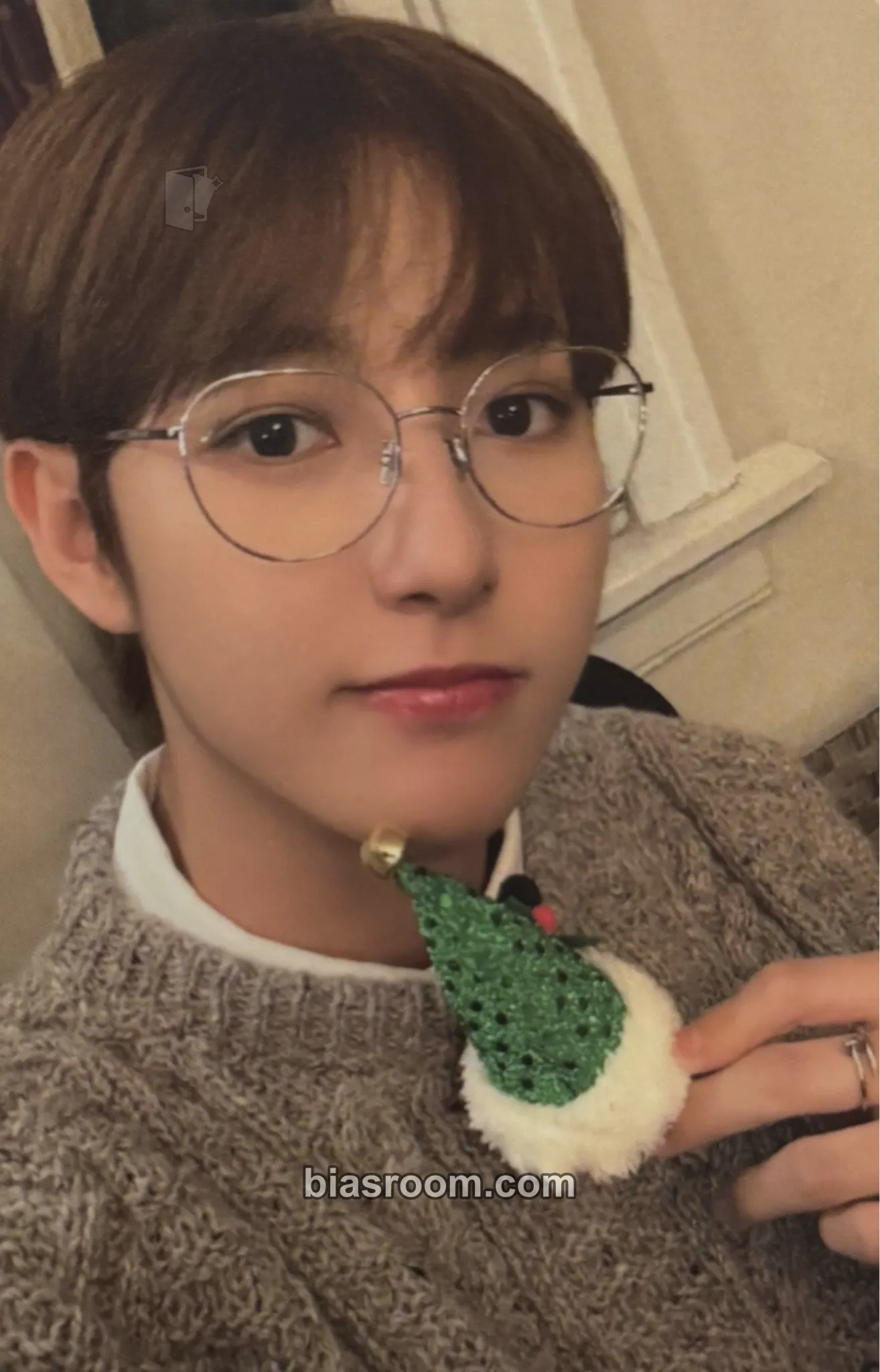 Renjun Pink Christmas 2022 Photocard - NCT - NCT K-pop photocard