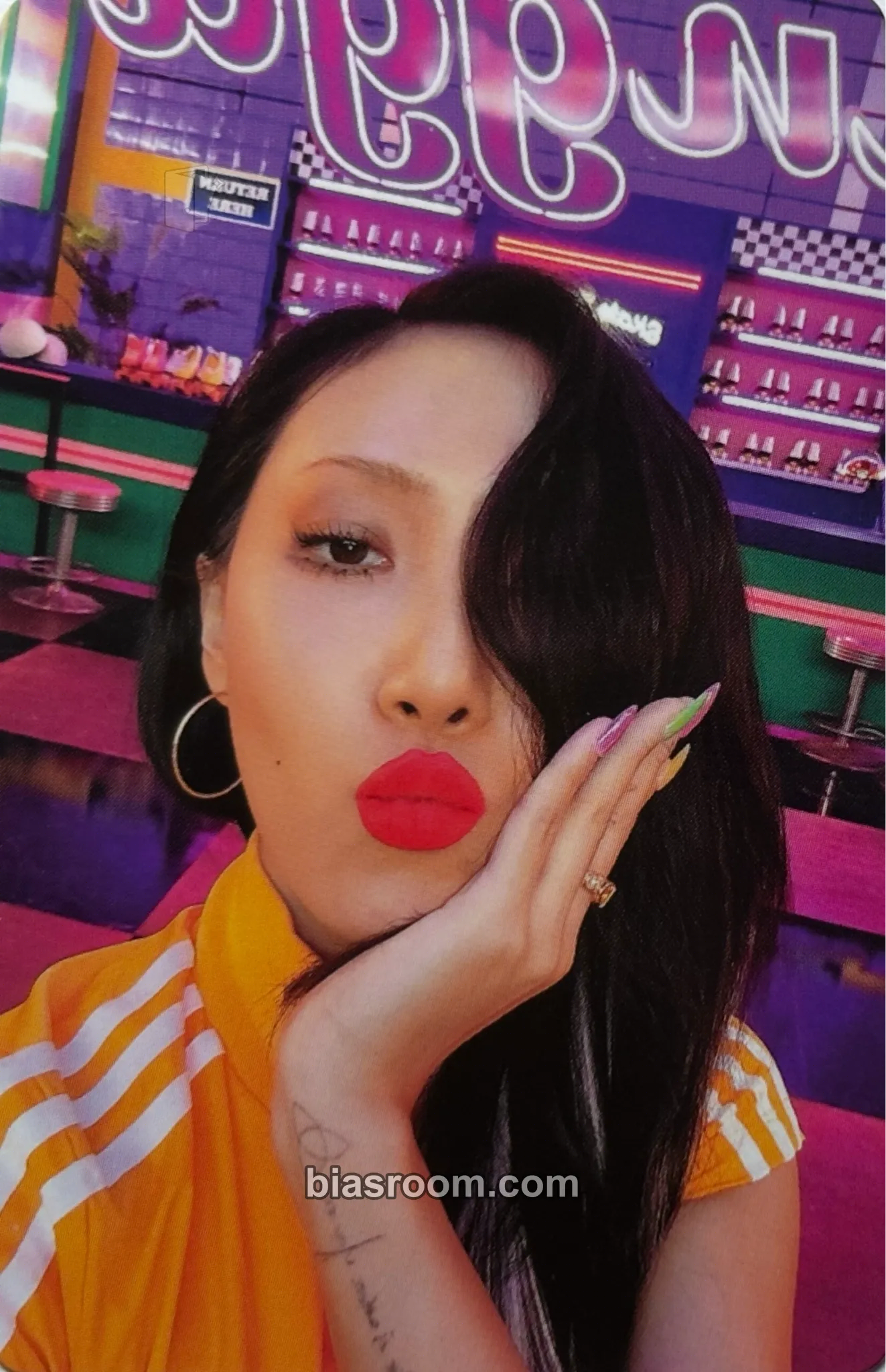 Hwasa TRAVEL Photocard - MAMAMOO - MAMAMOO K-pop photocard