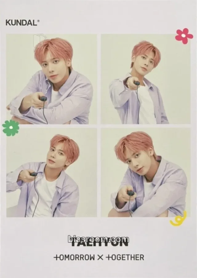 TOMORROW X TOGETHER - Taehyun - KUNDAL Other merch inclusion 4 cut photo
