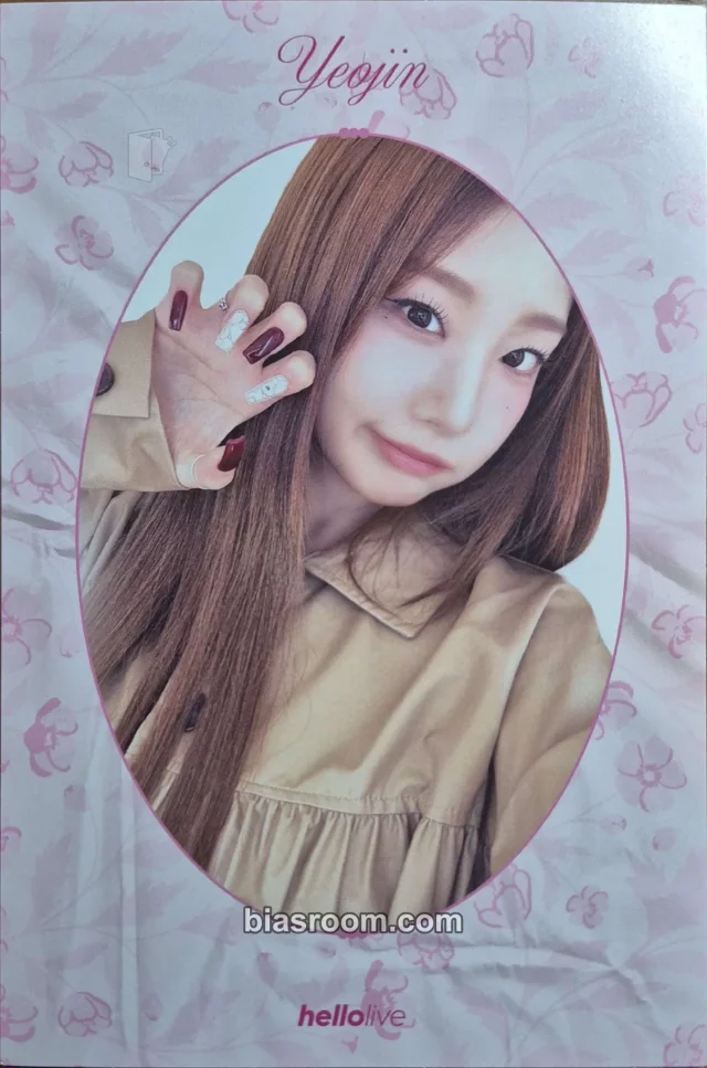 Loossemble - YeoJin - YeoJin's Special HelloLive Event Other round 8 postcard set postcard