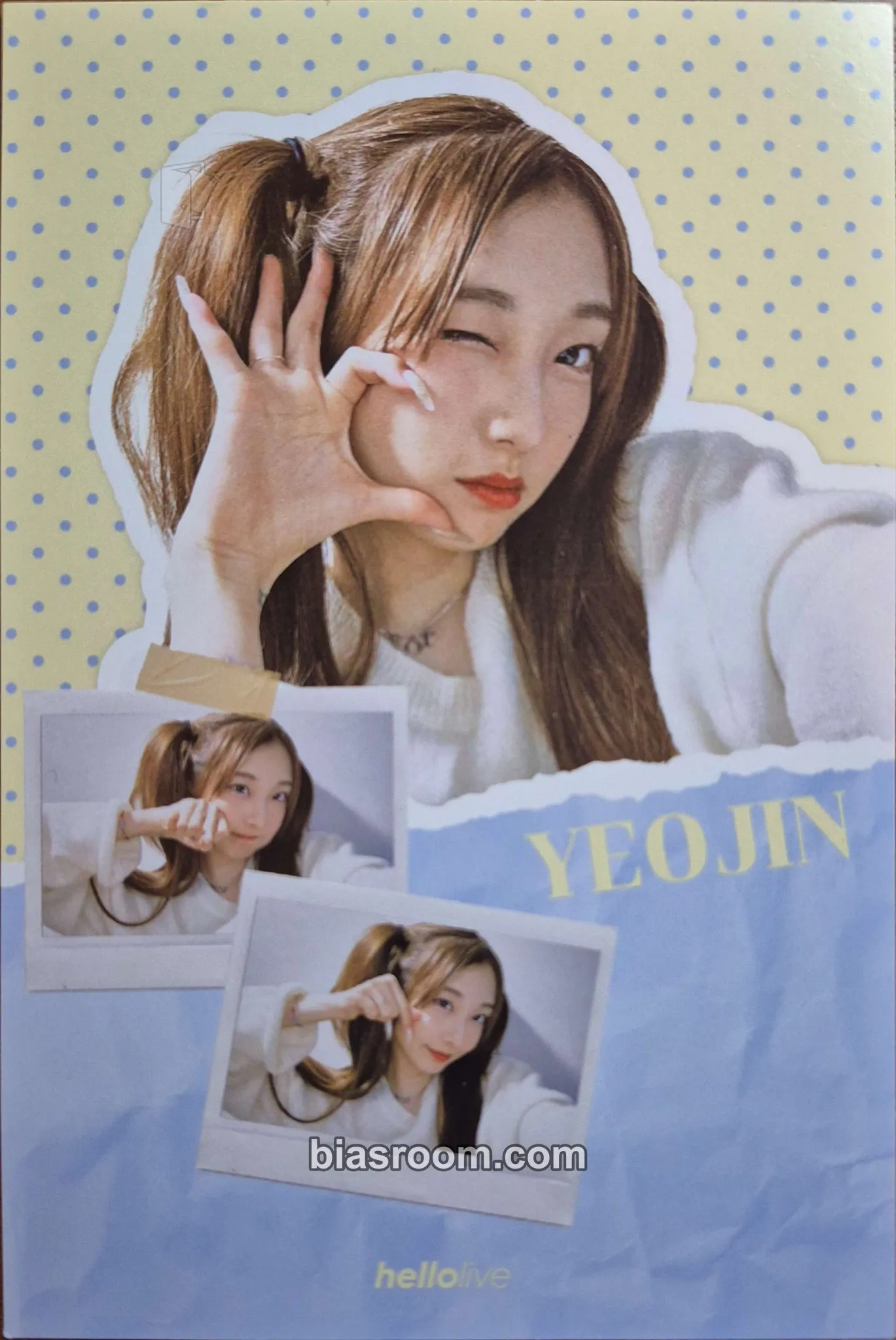 YeoJin 7th hellolive Fan Event: YEOJIN's MEET&CALL with CHEKI EVENT Photocard - Yeojin - Yeojin K-pop photocard