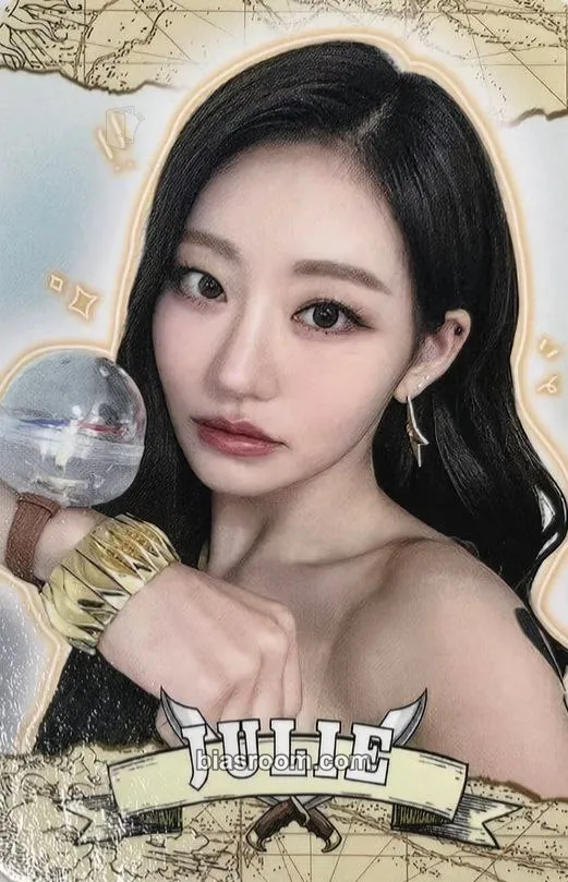 Julie Lose Yourself Photocard - KISS OF LIFE - KISS OF LIFE K-pop photocard