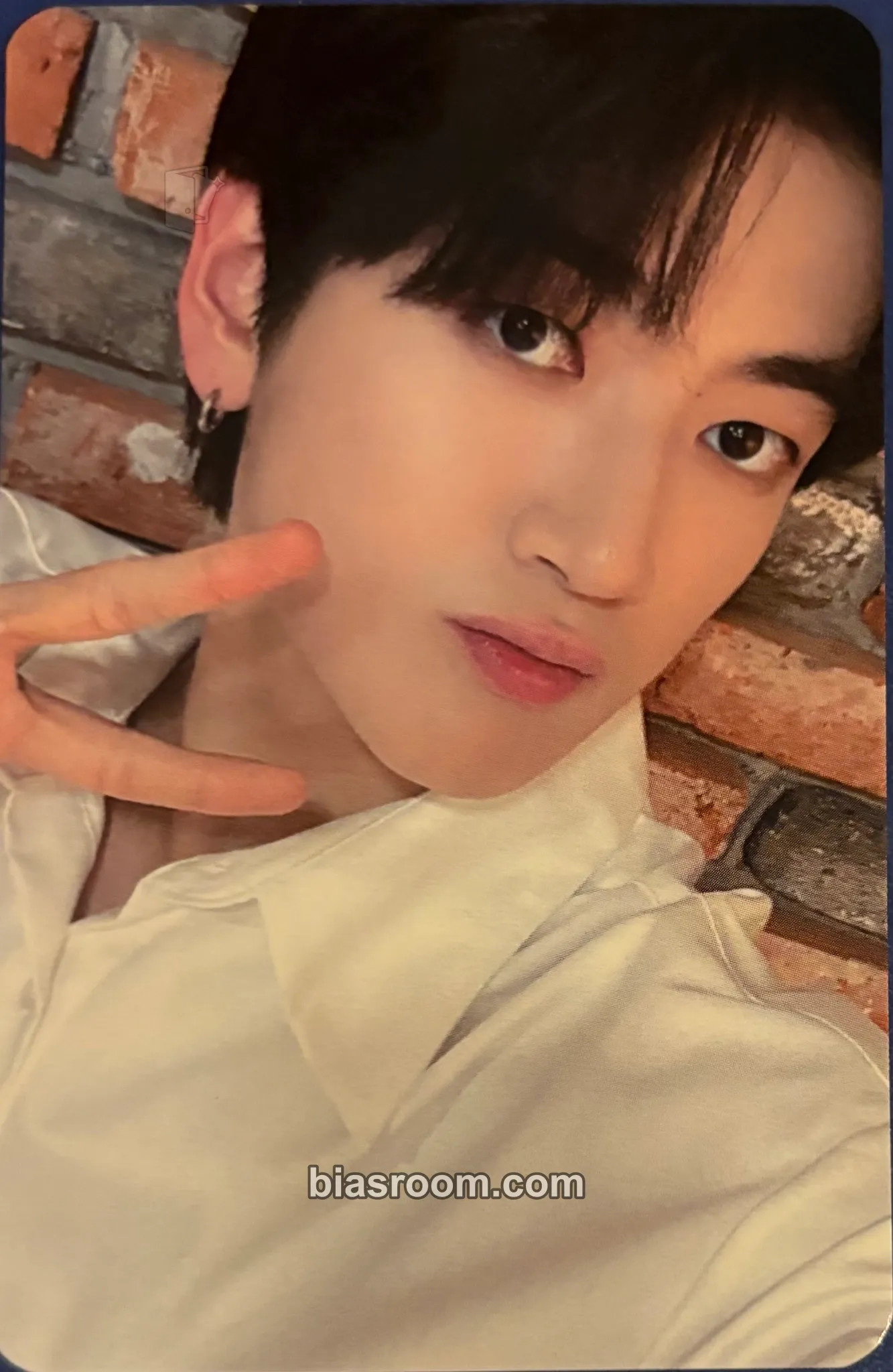 Yoonwoo BLUE SET Chapter 1. TRACKS Photocard - TRENDZ - TRENDZ K-pop photocard