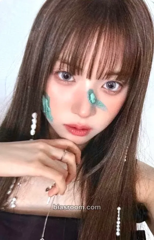NMIXX - Jiwoo - Blue Valentine Album lucky draw offline everline pop-up store round 2