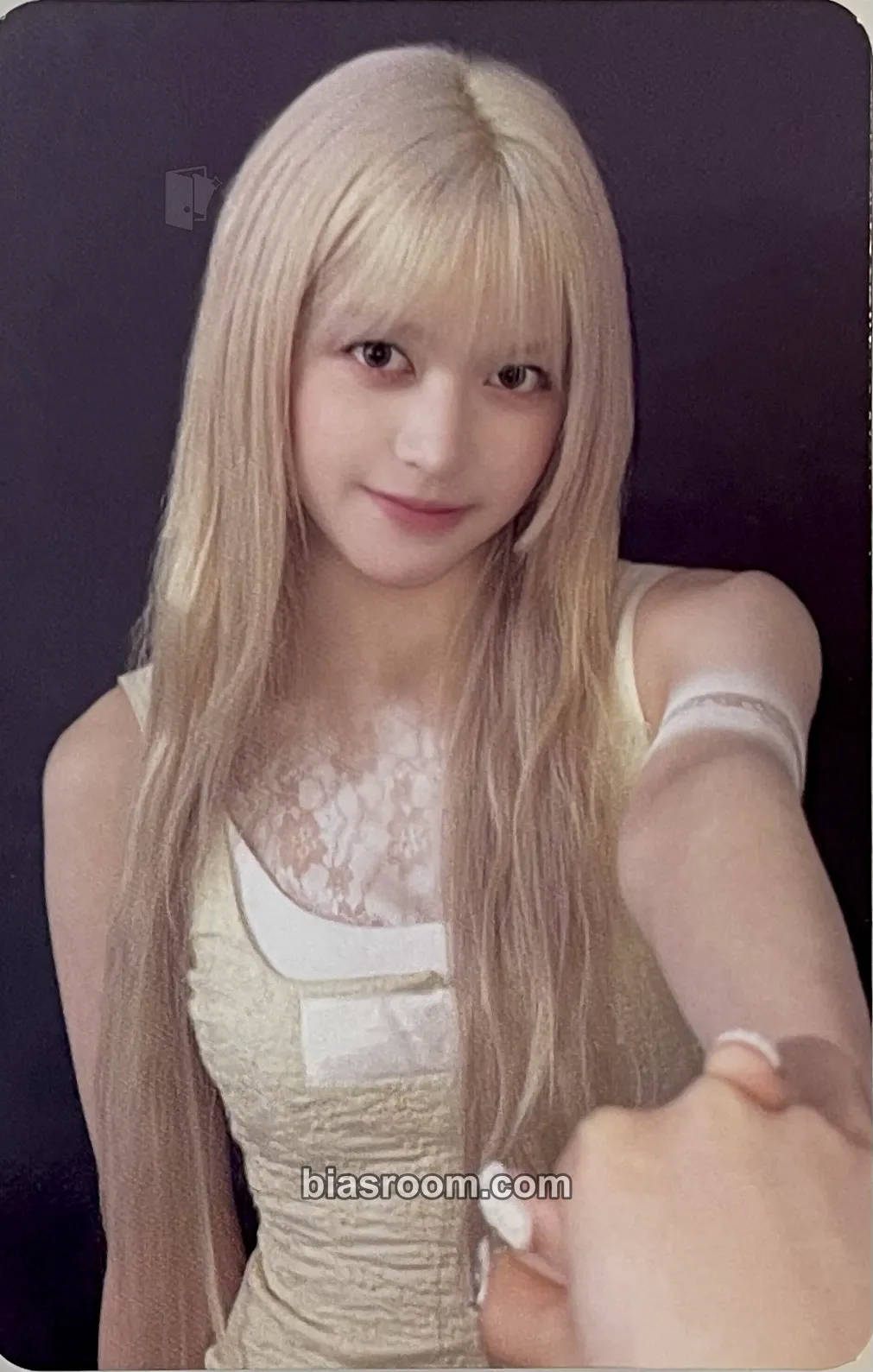 Lily Blue Valentine Photocard - NMIXX - NMIXX K-pop photocard