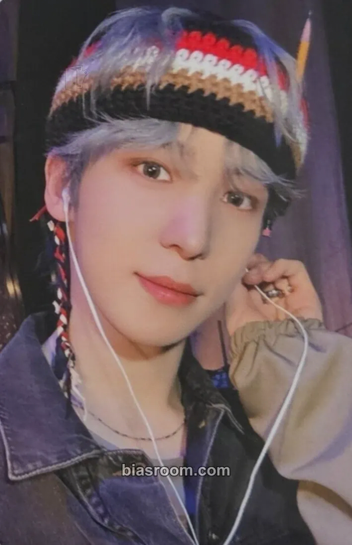 Yunho THE WORLD EP.FIN : WILL Photocard - ATEEZ - ATEEZ K-pop photocard