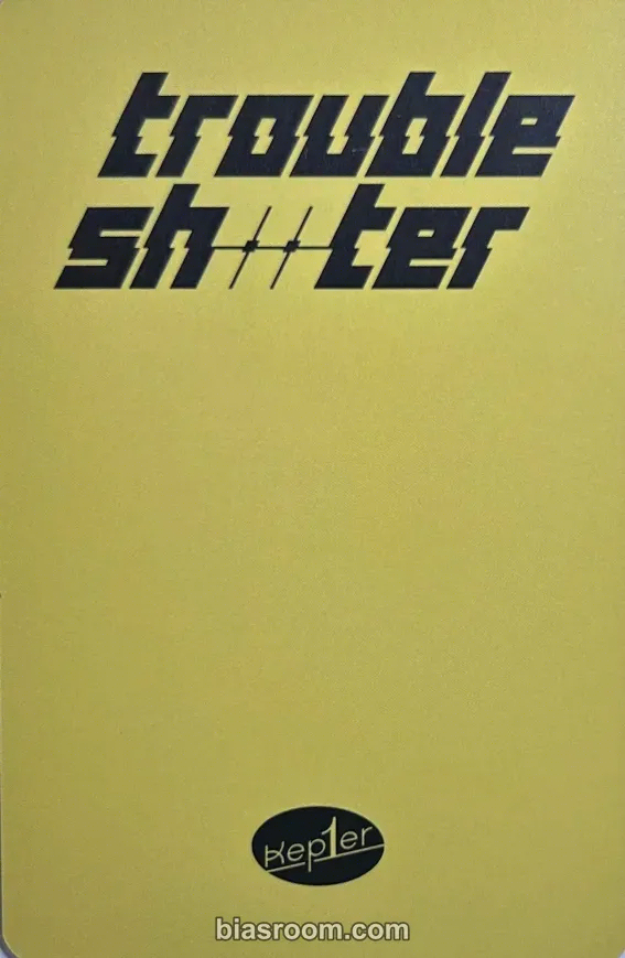 Kep1er ヒカル TROUBLESHOOTER サイン入り生写真 Hikaru TROUBLESHOOTER Photocard - Kep1er | Bias Room