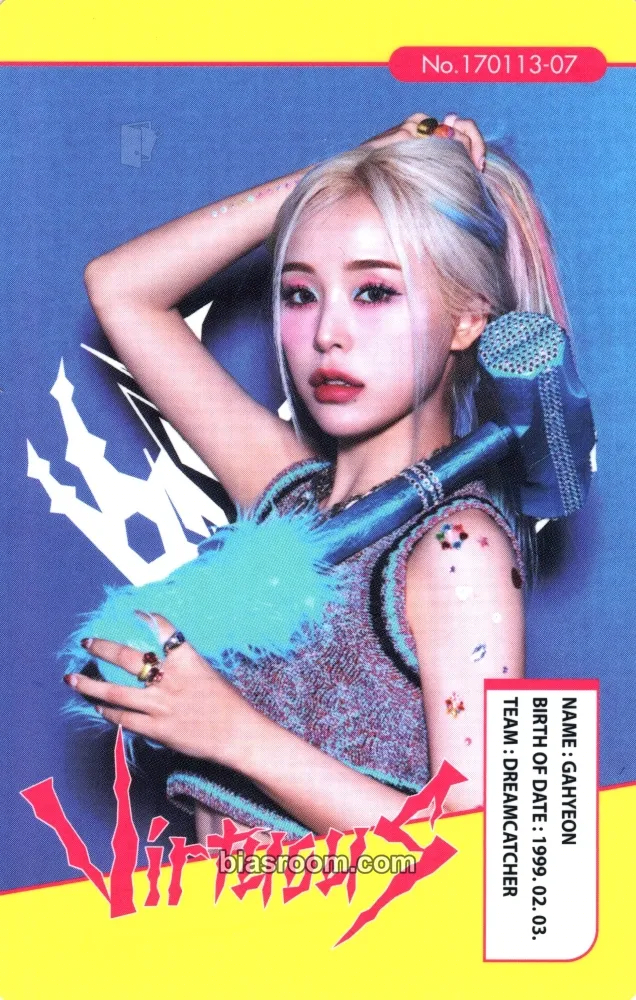 Gahyun VirtuouS Photocard - Dreamcatcher - Dreamcatcher K-pop photocard