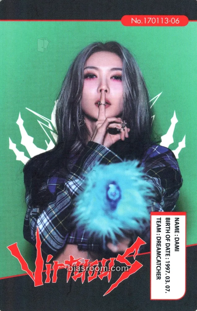 Dami VirtuouS Photocard - Dreamcatcher - Dreamcatcher K-pop photocard