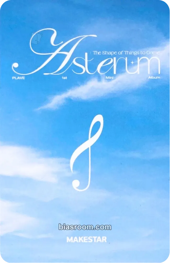 Noah Asterum : The Shape of Things to Come Photocard - PLAVE
