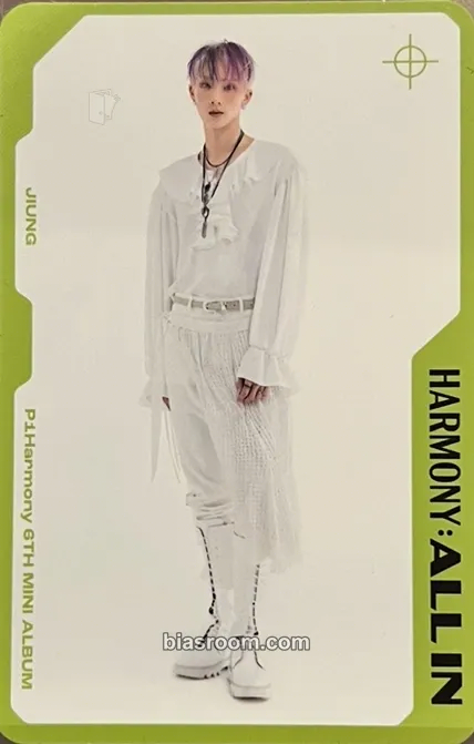 Jiung Harmony: All In Photocard - P1Harmony - P1Harmony K-pop photocard